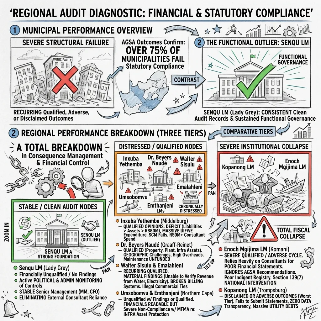 Municipal Audit Report — Visual Summary Example | VisualNote AI