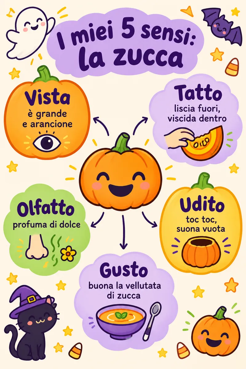 I miei 5 sensi: la zucca