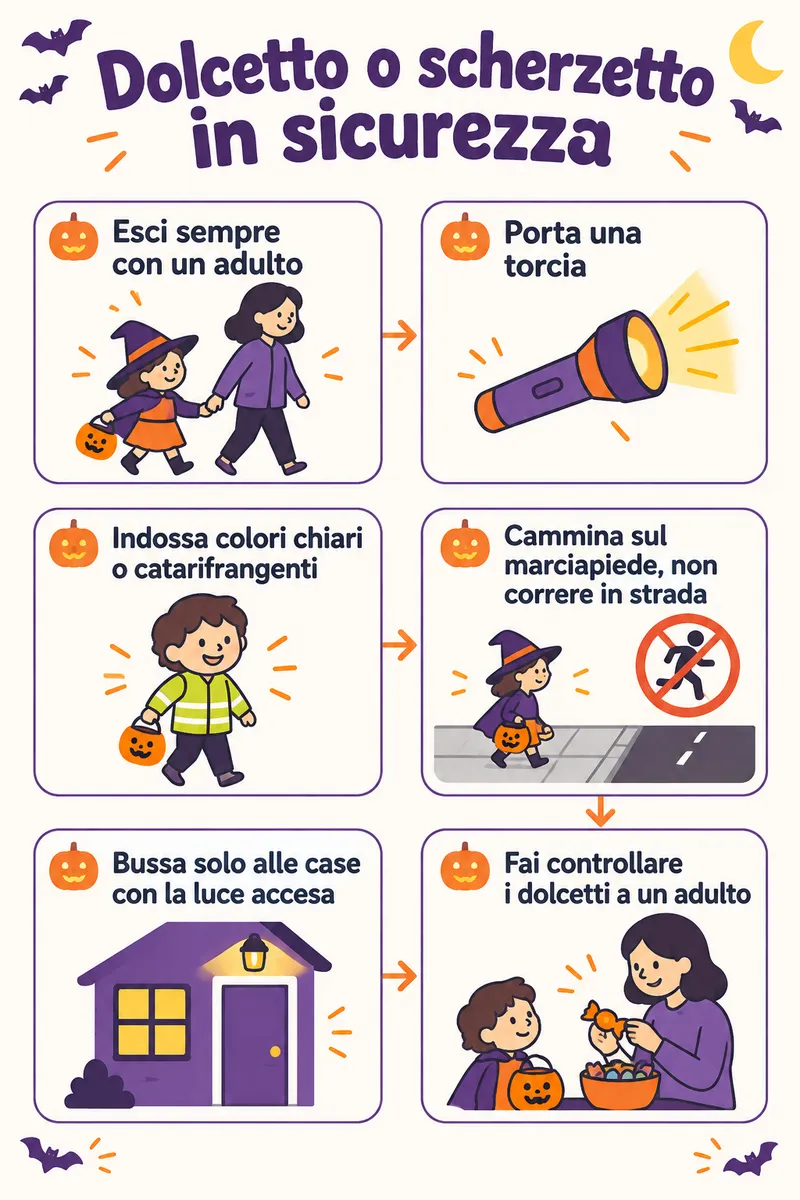 Dolcetto o scherzetto in sicurezza
